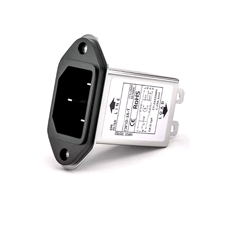 IEC Power Socket with EMI Filter