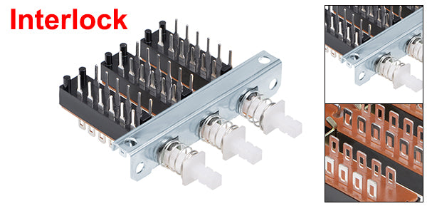 Interlocking Piano Buttons from PMD Way with free delivery