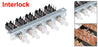 Interlocking Piano Buttons from PMD Way with free delivery