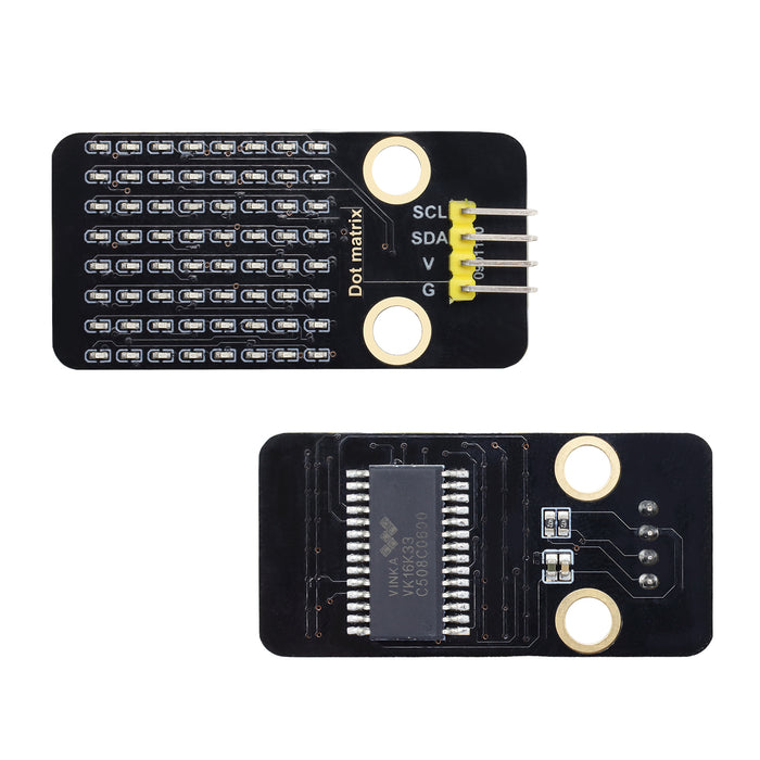 HT16K33 LEGO-compatible 8x8 Blue LED Matrix Module from PMD Way with free delivery