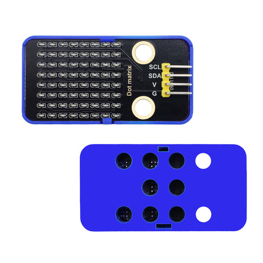 HT16K33 LEGO-compatible 8x8 Blue LED Matrix Module from PMD Way with free delivery