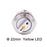 22mm Stainless Steel Latching Rotary Switch from PMD Way with free delivery