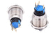 22mm Stainless Steel Latching Rotary Switch from PMD Way with free delivery