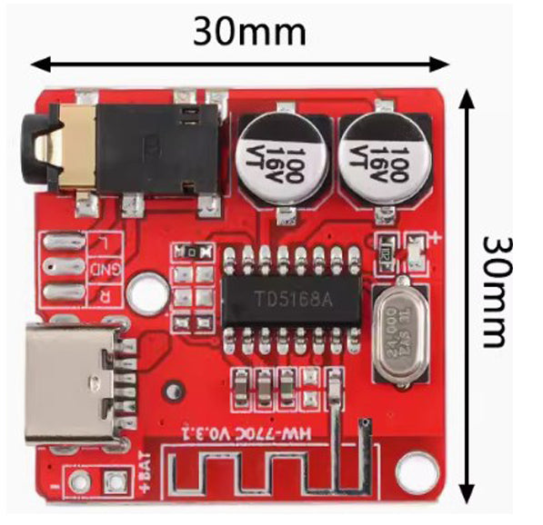 Compact Bluetooth v5 Lossless Decoder Board from PMD Way with free delivery