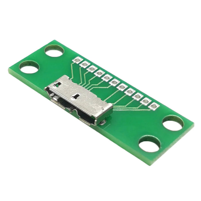 USB 3 Micro B Socket Breakout Board from PMD Way with free delivery worldwide