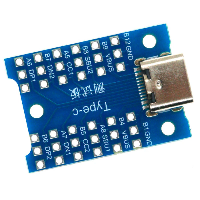 Basic USB C Socket Breakout Board from PMD Way with free delivery