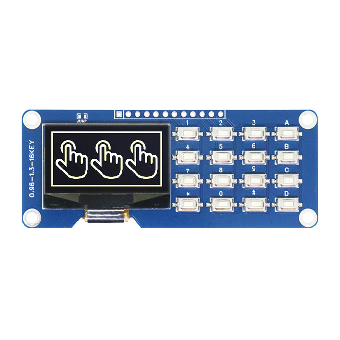1.3" 128 x 64 SSD1116 Graphic OLED Display with Matrix Keypad from PMD Way with free delivery
