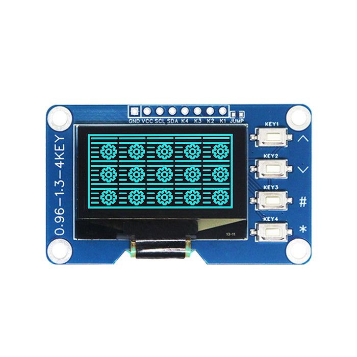 1.3" 128 x 64 SSD1116 Graphic OLED Display with Matrix Keypad from PMD Way with free delivery
