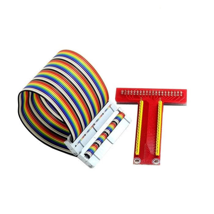 Breadboard Cables Raspberry GPIO to Solderless Breadboard adaptor for Raspberry Pi — PMD Way