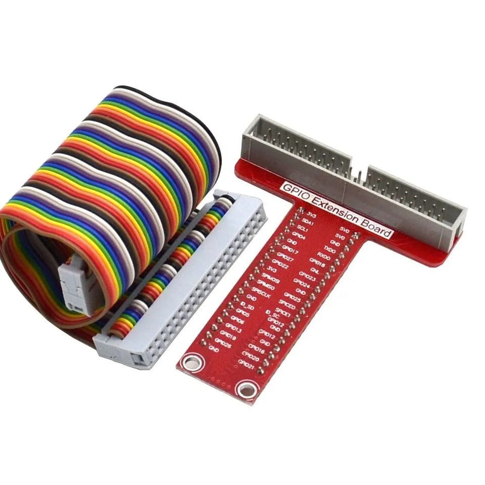 Breadboard Cables Raspberry GPIO to Solderless Breadboard adaptor for Raspberry Pi — PMD Way