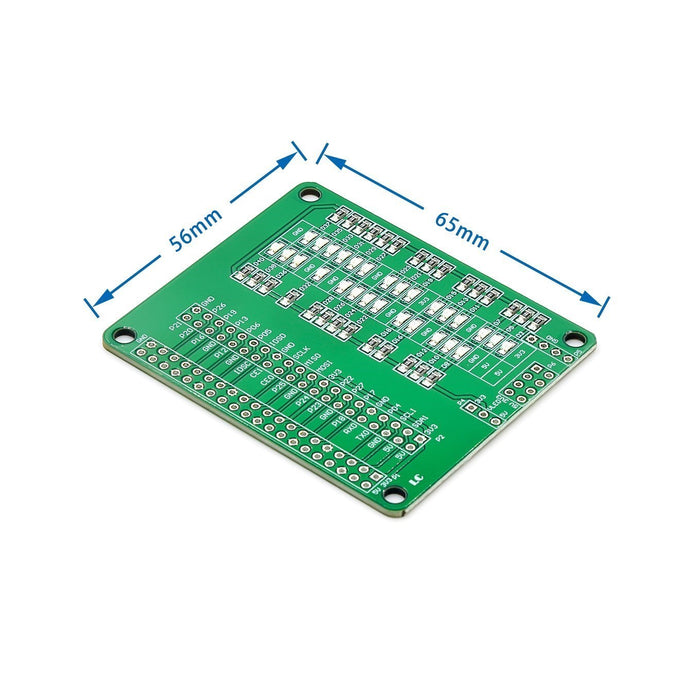 Raspberry Pi LED GPIO Test Board from PMD Way with free delivery