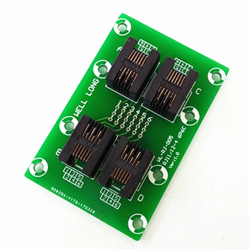 Useful RJ11 RJ12 6P6C 4-Way Buss Breakout Board from PMD Way with free delivery