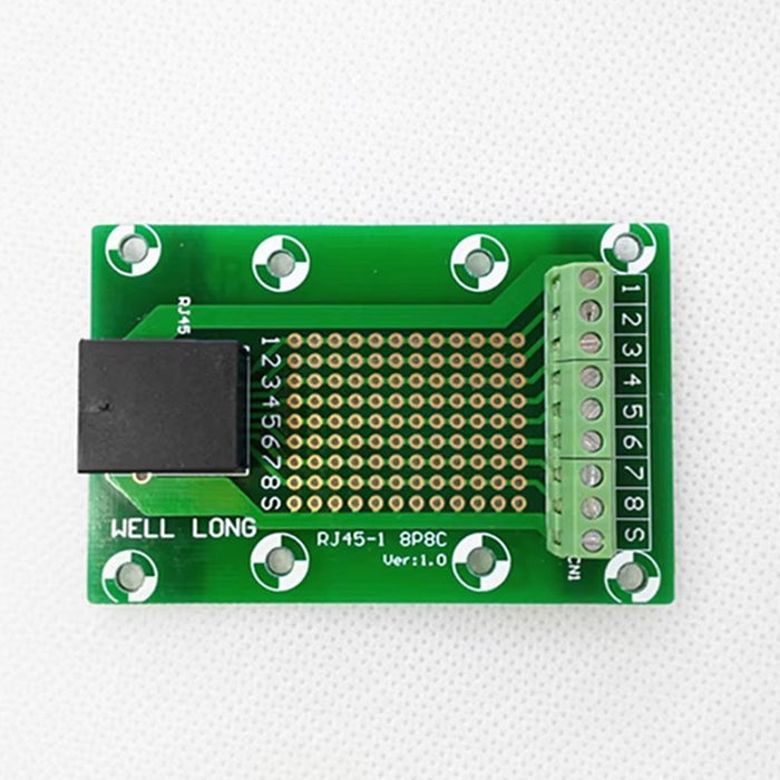 Useful RJ45 8P8C Horizontal 1-Way Buss Terminal Block Breakout Board from PMD Way with free delivery
