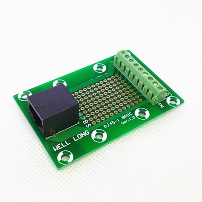 Useful RJ45 8P8C Horizontal 1-Way Buss Terminal Block Breakout Board from PMD Way with free delivery