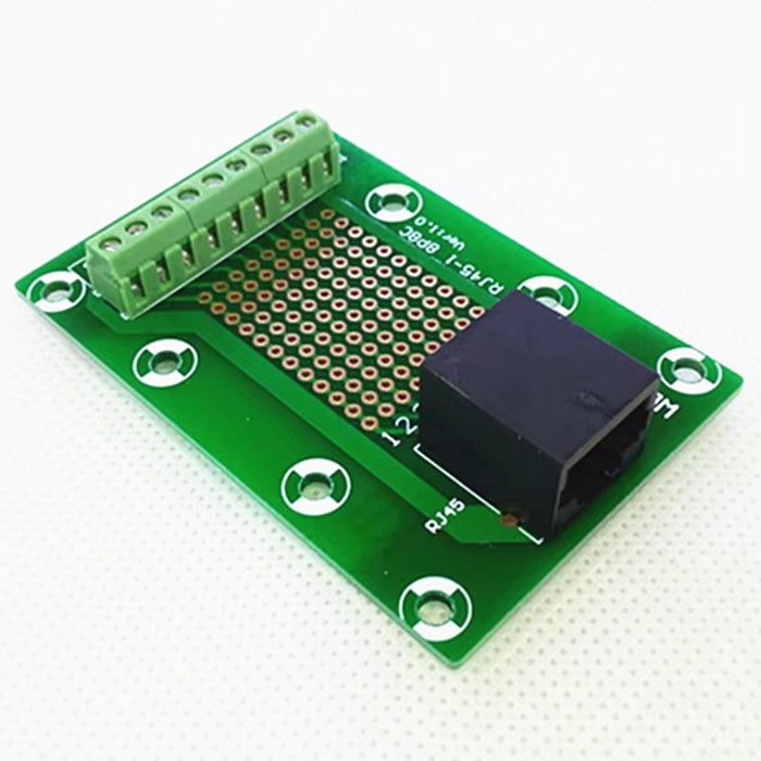 Useful RJ45 8P8C Horizontal 1-Way Buss Terminal Block Breakout Board from PMD Way with free delivery