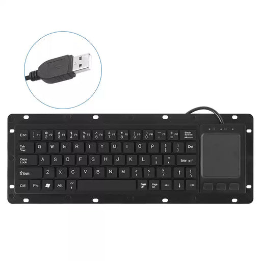 Rugged Industrial Keyboard with Trackball or Trackpad from PMD Way with free delivery
