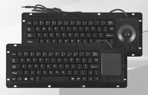 Rugged Industrial Keyboard with Trackball or Trackpad from PMD Way with free delivery