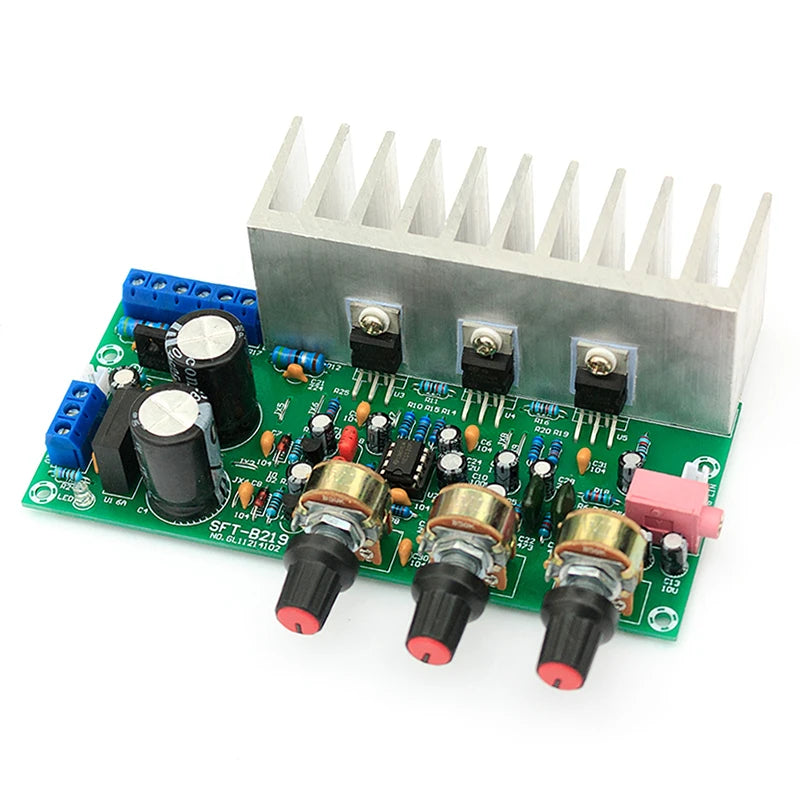TDA2050+TDA2030 2.1 Integrated Amplifier Board with subwoofer output from PMD Way with free delivery