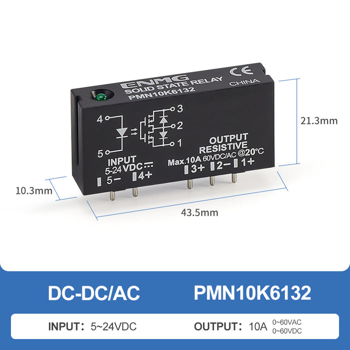 Thin Solid State PCB Relays from PMD Way with free delivery
