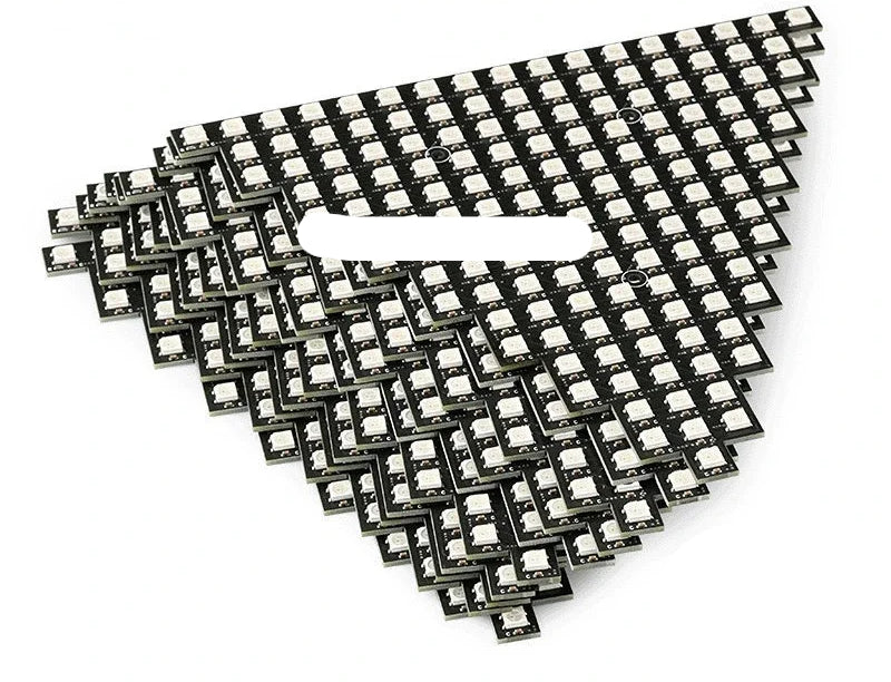 Triangle 144 LED WS2812B RGB LED Panels from PMD Way with free delivery