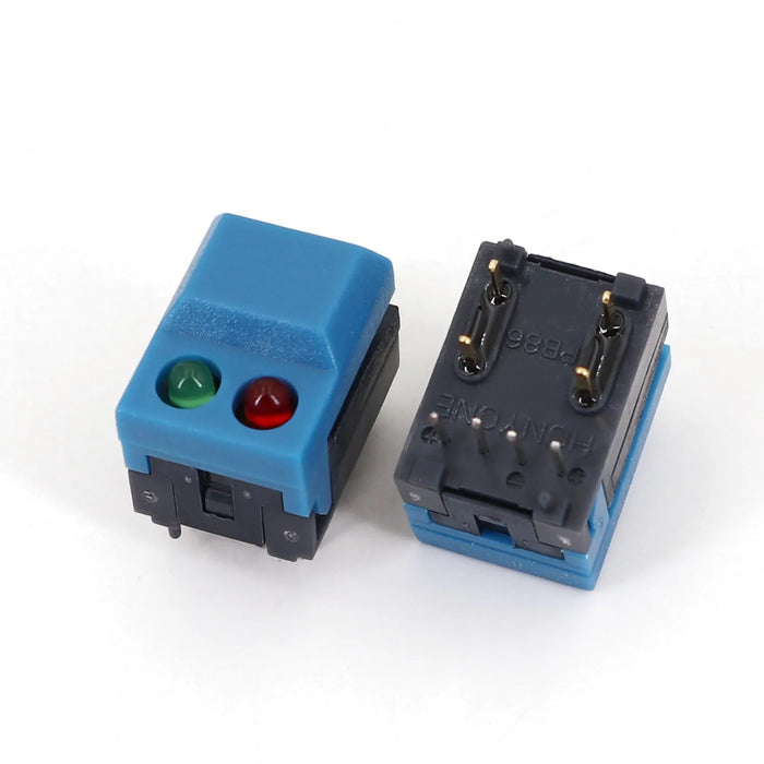 Twin LED Tactile Buttons in packs of ten from PMD Way with free delivery