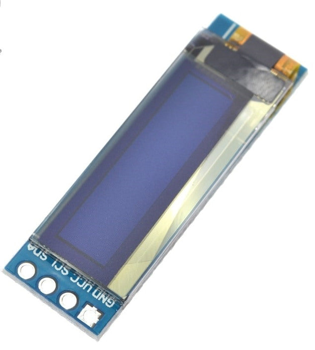 0.91" 128 x 32 Graphic OLED Displays - I2C from PMD Way with free delivery worldwide