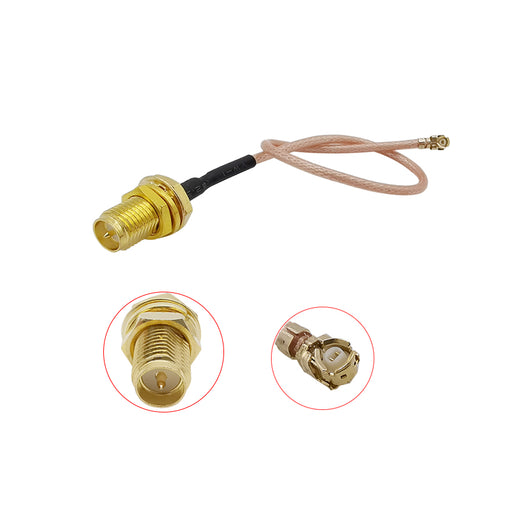 5 packs of RP-SMA to uFL/u.FL/IPX/IPEX RF Adapter Cables from PMD Way with free delivery worldwide