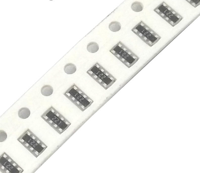 0402 SMD 8P4R Resistor Network - Pack of 200 from PMD Way with free delivery worldwide