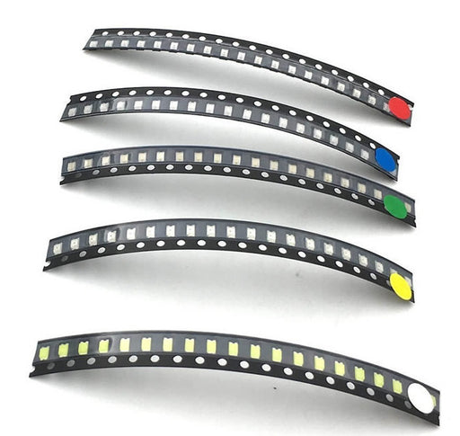 0603 0805 1206 SMD LEDs Red White Green Blue Yellow from PMD Way with free delivery worldwide