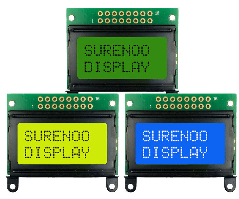 0802 Character LCD with Top Interface - 5 Pack from PMD Way with free delivery worldwide