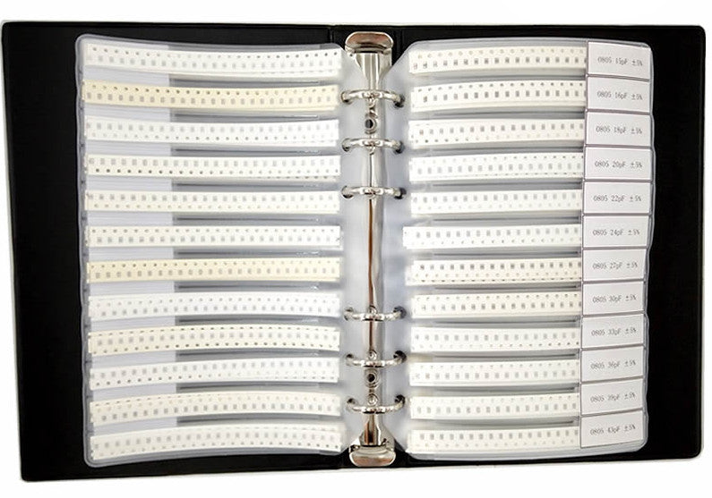0805 SMD Capacitor Kit Book 4600 pieces — PMD Way