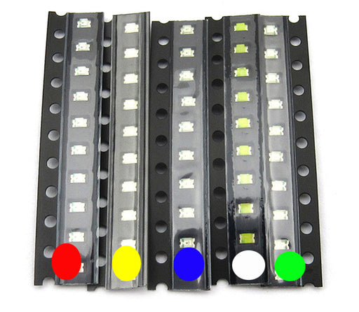Assorted 0805 SMD LED Pack - 500 Pieces from PMD Way with free delivery worldwide