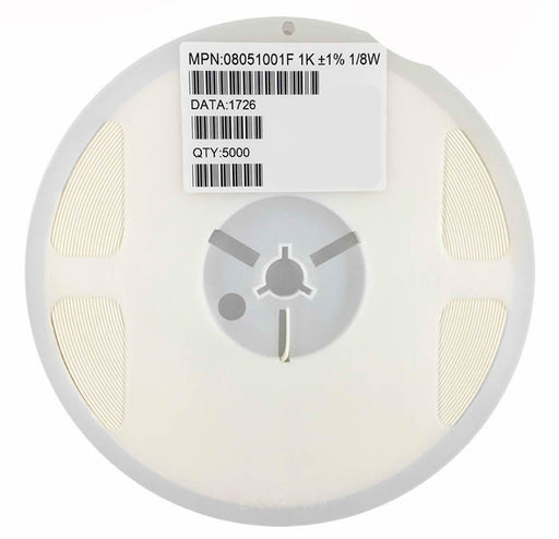 0805 SMD Resistors - 82 to 910R - Reel of 5000 from PMD Way with free delivery worldwide