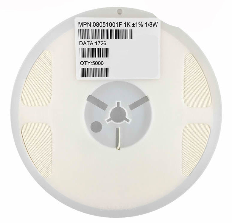 0805 SMD Resistors - 0 to 75R - Reel of 5000 from PMD Way with free delivery worldwide