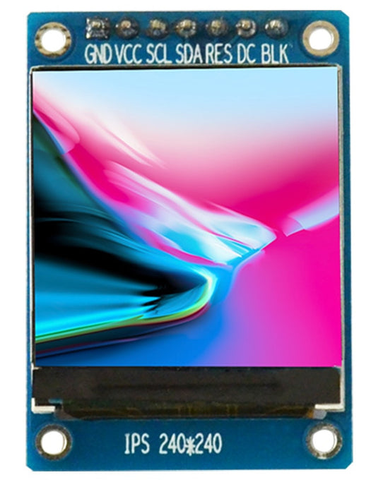 1.3" 240 x 240 IPS Color OLED Graphic Display - SPI ST7789 interface from PMD Way with free delivery worldwide