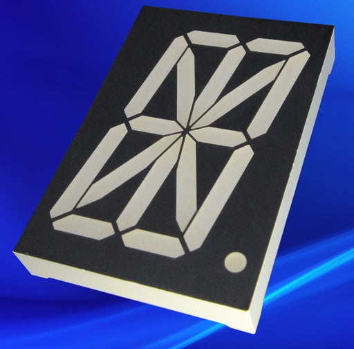 2" 16 Segment Alphanumeric Display - Red CA from PMD Way with free delivery worldwide