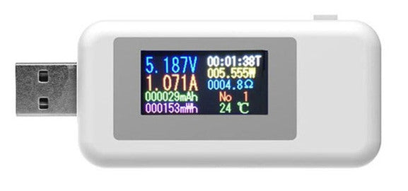 Measure ten USB parameters with this USB Power Meter from PMD Way with free delivery, worldwide