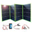 Keep your campsite, RV, caravan or boat battery charged up, or operate a 12V DC power system for your location with ease using one of these 12V 100W to 300W Folding Solar Power Supply Kits from PMD Way with free delivery worldwide