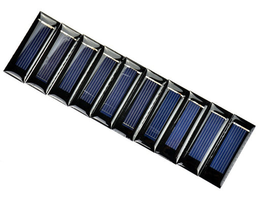 Solar Panel 0.5V 100mA in packs of ten from PMD Way with free delivery worldwide