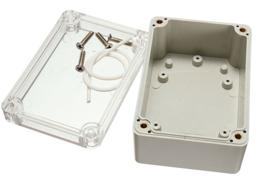 Plastic Enclosure with Clear Cover 100 x 68 x 50mm