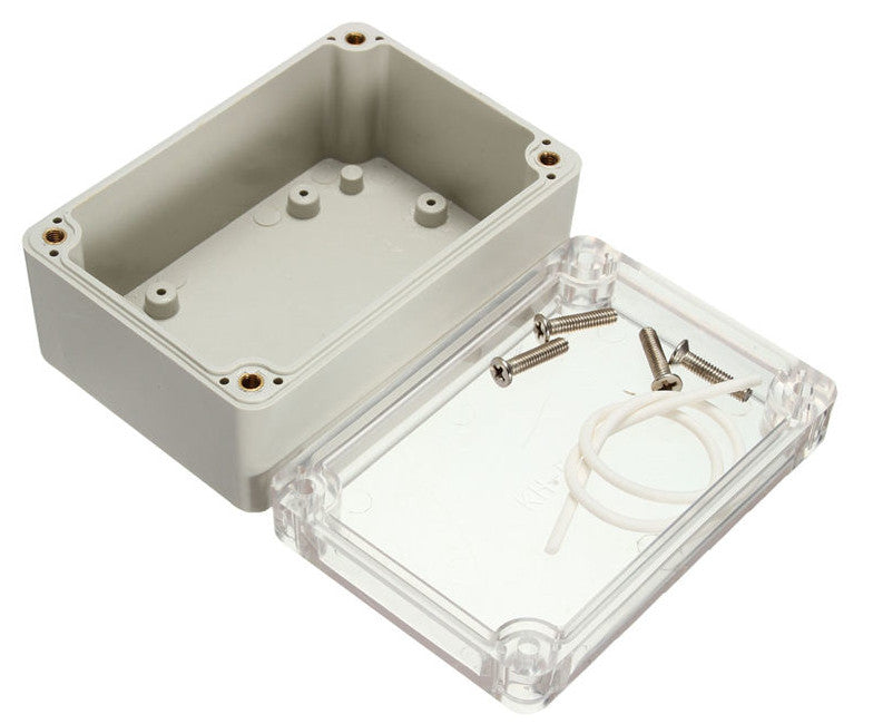 Plastic Enclosure with Clear Cover 100 x 68 x 50mm