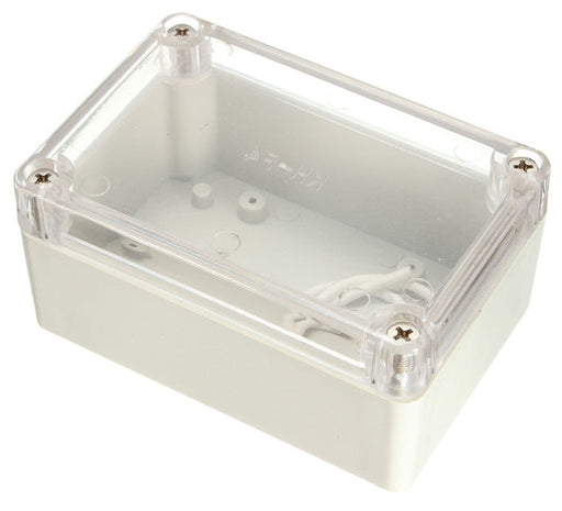 Plastic Enclosure with Clear Cover 100 x 68 x 50mm