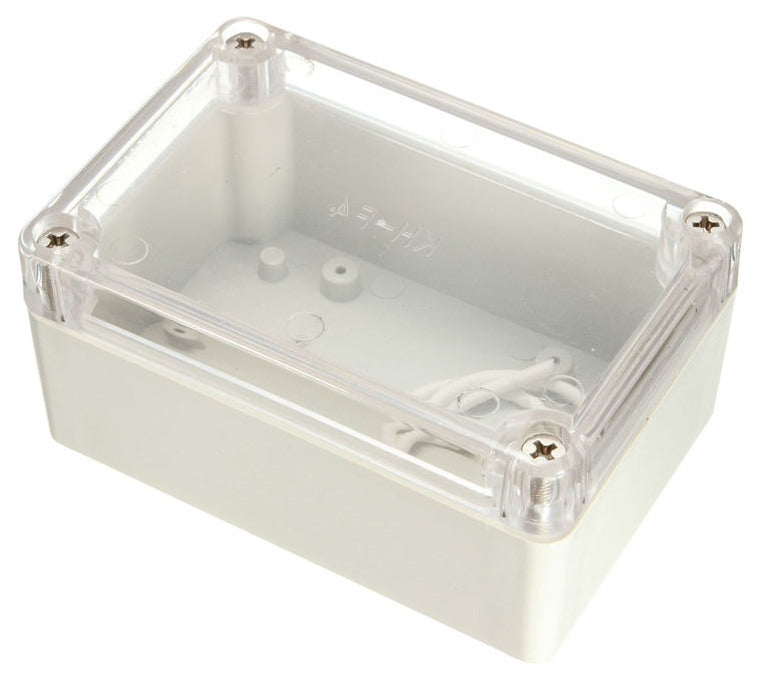 Plastic Enclosure with Clear Cover 100 x 68 x 50mm