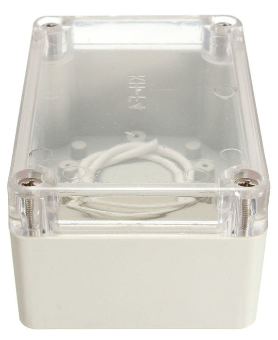 Plastic Enclosure with Clear Cover 100 x 68 x 50mm