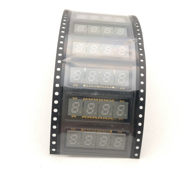 SMD 0.2" Four Digit Seven Segment Display Module - 10 Pack from PMD Way with free delivery worldwide