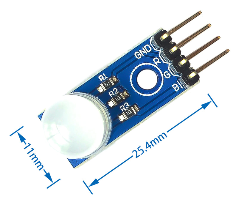 10mm RGB LED Breakout Boards in packs of five from PMD Way with free delivery worldwide