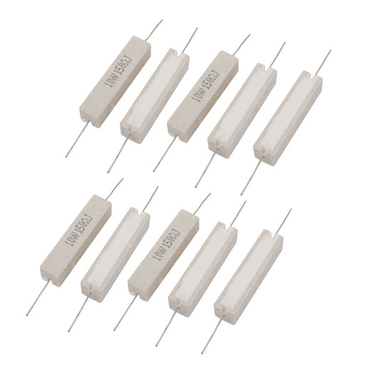 10W Ceramic Resistors in packs of ten from PMD Way with free delivery worldwide
