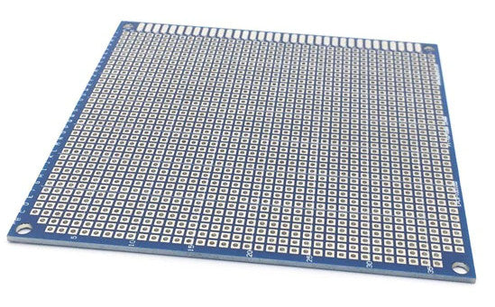 Double Sided 10x10cm SMD Friendly Prototyping PCB from PMD Way with free delivery worldwide