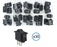 10 x 15mm SPST 3A 250V Rocker Switch - 30 Pack from PMD Way with free delivery worldwide