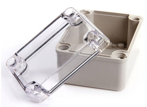 Plastic IP68 Waterproof Enclosure with Clear Cover 110 x 80 x 85mm from PMD Way with free delivery worldwide